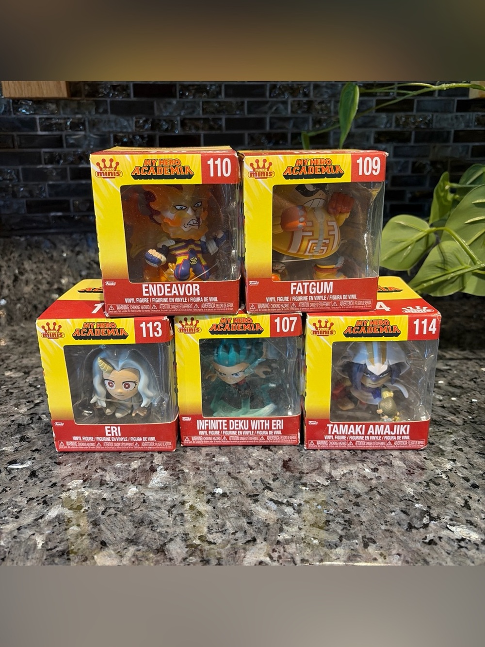 My Hero Academia Funko Minis Lot Of 5